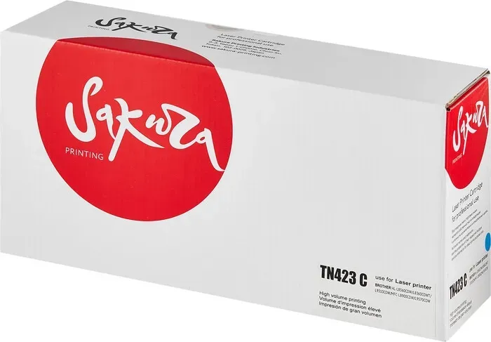 Картридж Sakura TN423C синий, 4000 стр.