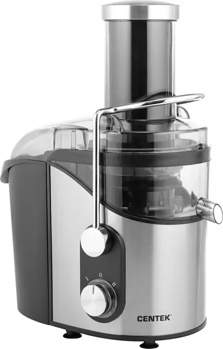 Соковыжималка CENTEK CT-1212 (черный, сталь)