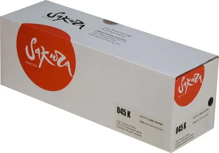 Картридж Sakura SACRG045BK черный, 1 400 стр.