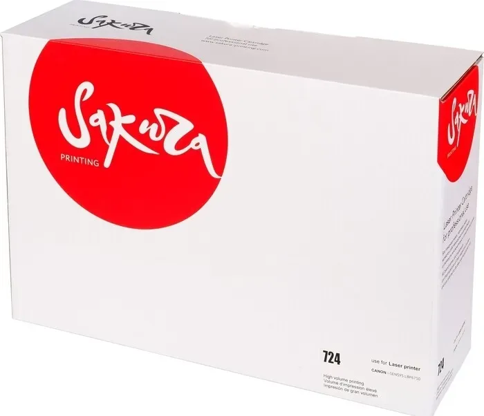 Картридж Sakura CRG724 6000 стр.