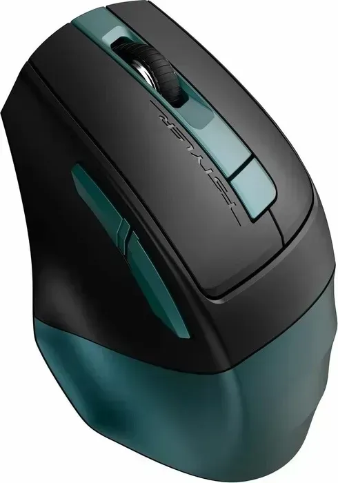 Мышь проводная A4Tech Fstyler FB35C зеленый/черный оптическая (2400dpi) бес BT/Radio USB (6but) (FB35C MIDNIGHT GREEN)