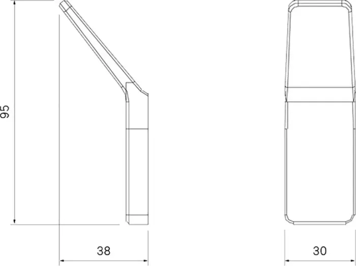 Крючок IDDIS Slide хром (SLISC10i41)