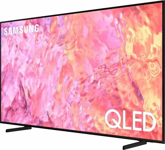Телевизор Samsung QE55Q60CAU (55", 4K, QLED, 60Гц, Tizen, WiFi, черный)