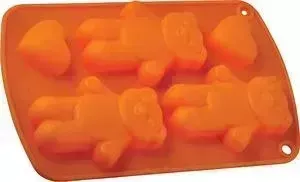 Форма для выпечки REGENT 21х13х2 см Silicone Три медведя (93-SI-FO-64)