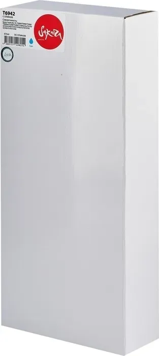 Картридж Sakura C13T694200 (T6942 Cyan) для Epson, голубой, 675 мл.
