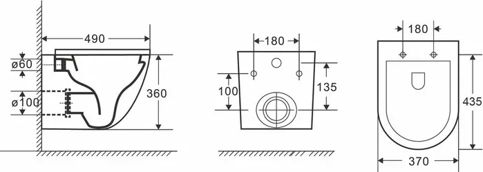 Комплект унитаза с инсталляцией Point Афина с OLI pneumatic, черной клавишей Karisma, сиденье-микролифт, белый (879235pKA03+PN41041)