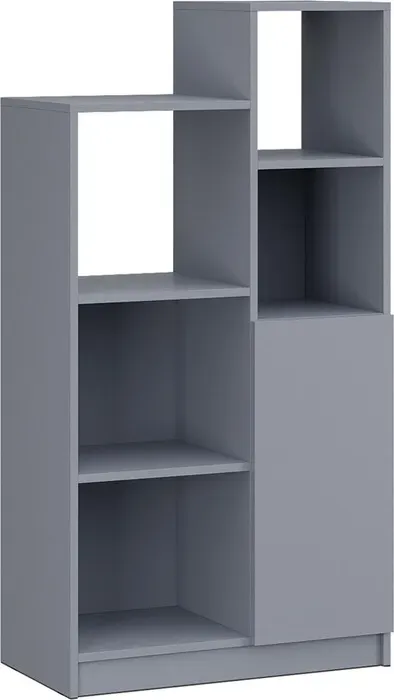 Стеллаж Mebel Ars Фиеста 1 Серый Шифер (STG9-3)