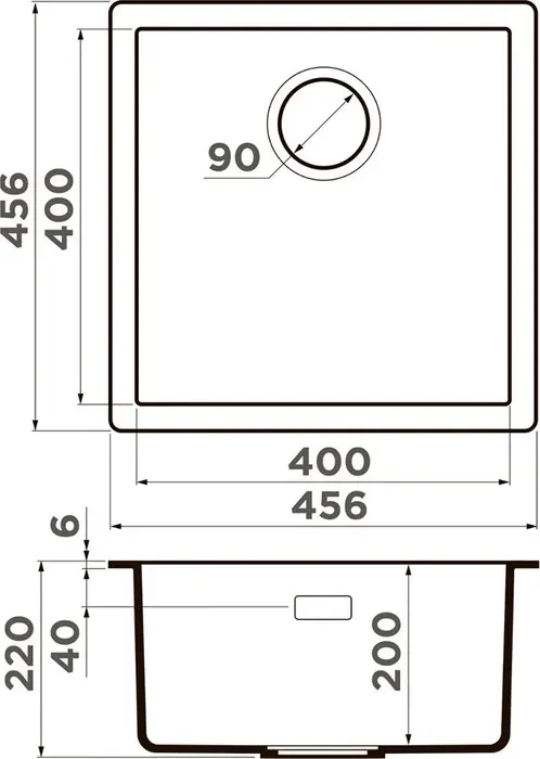 Мойка кухонная OMOIKIRI Yamakawa 45Т Integra-GR leningrad grey (4997254)