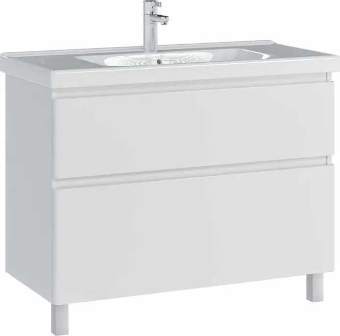 Тумба под раковину Sanstar Riana 100х45 белая (310.1-1.5.1.)