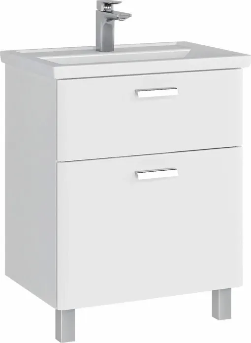 Тумба под раковину Sanstar Gretta 60х40 белая (330.1-1.5.1.)