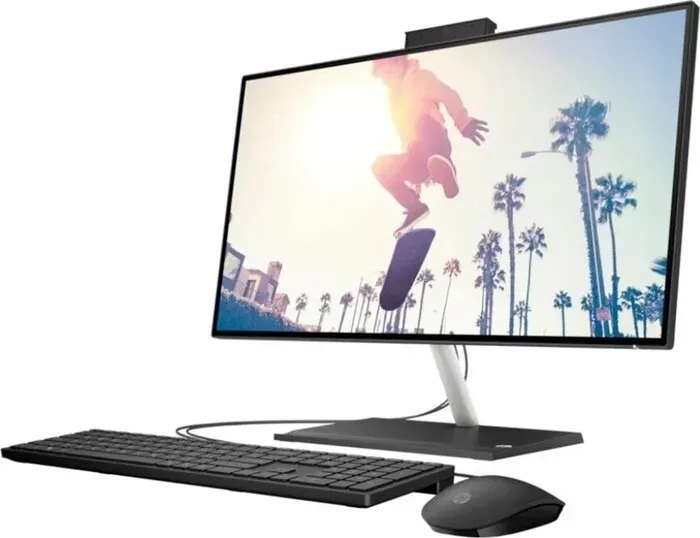 Моноблок HP 23.8" AIO 24-CB1026NH/INTEL I5-1235U/8GB/512GB SSD/DOS/BLACK/