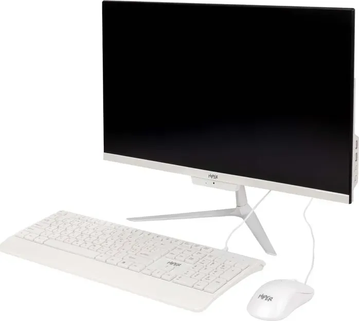 Моноблок Hiper V2 23.8" IPS FHD white (Core i3 10105/8Gb/256Gb SSD/VGA int/kb+m/W10Pro) (9YXTHV8I4W)