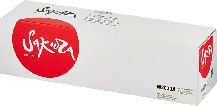 Картридж Sakura W2030A (415A) для HP, черный, 2400 к.