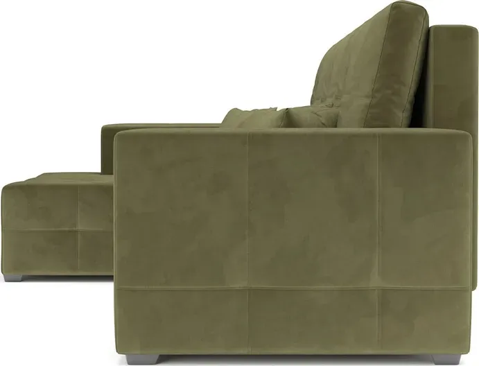 Диван угловой Mebel Ars Монреаль левый угол (Cabrio 29 - зеленый)