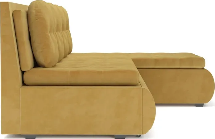 Диван угловой Mebel Ars Кормак (Cabrio 27 - желтый)