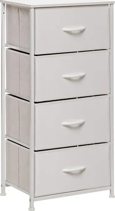 Комод Leset Линкс, 4 ящика белый