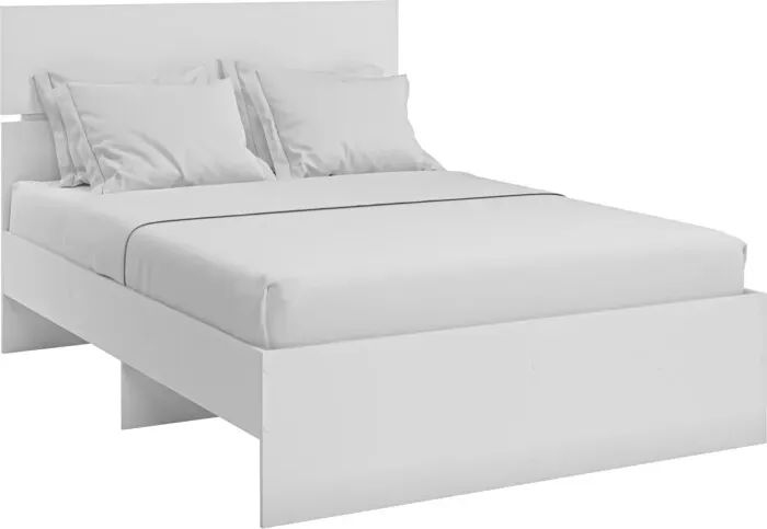 Кровать Комфорт S Кровати двуспальная Агата 1200 М10 / Белый