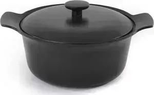 Кастрюля чугунная BergHOFF овальная с крышкой 24 см 4.2 л Ron (3900040)