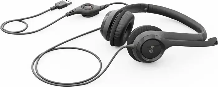 Гарнитура Logitech Headset H390 USB black (981-000803)