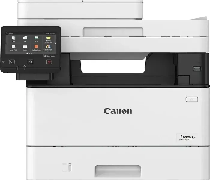 МФУ Canon лазерное i-SENSYS MF455dw (A4, принтер/копир/сканер/факс, 1200dpi, 38ppm, 1Gb, DADF50, Duplex, WiFi, Lan, USB) (5161C006)