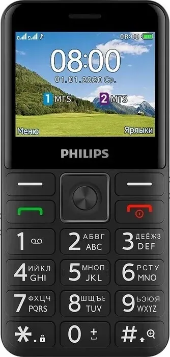 Мобильный телефон Philips E207 Xenium Black