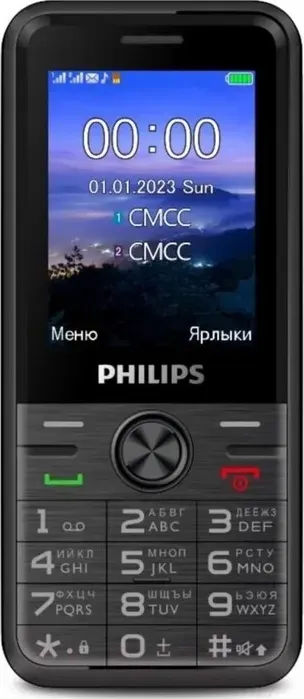 Мобильный телефон Philips E6500 Xenium Black