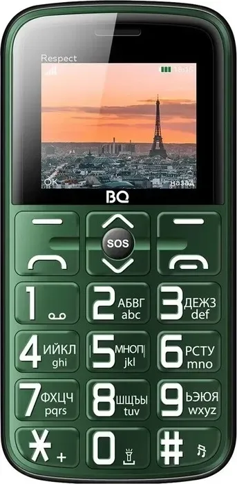 Мобильный телефон BQ 1851 Respect Зелёный
