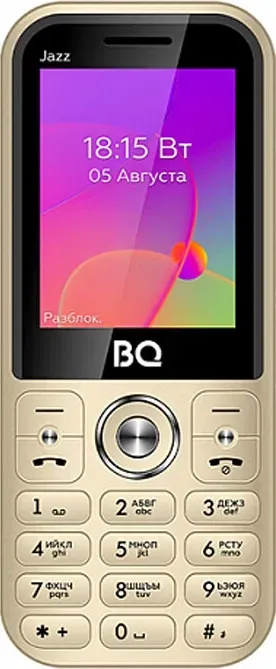 Мобильный телефон BQ 2457 Jazz Золотой