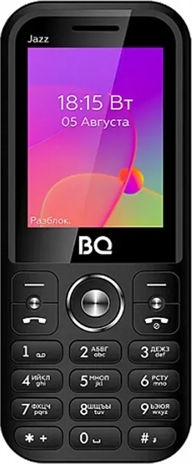 Мобильный телефон BQ 2457 Jazz Чёрный