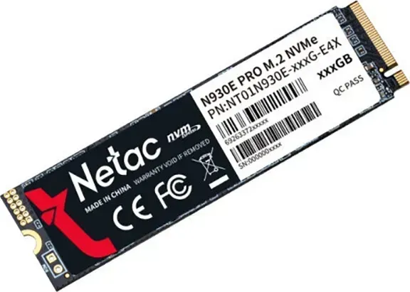 Накопитель SSD NeTac 1Tb N930E Pro PCI-E NVMe M.2 2280 (NT01N930E-001T-E4X)