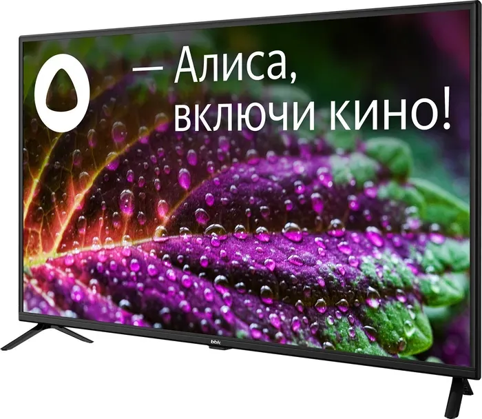 Телевизор BBK 42LEX-9201/FTS2C (42", FullHD, 50Гц, Яндекс.ТВ, WiFi, черный)