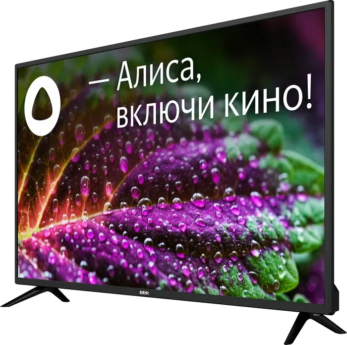 Телевизор BBK 43LEX-8211/UTS2C (42.5", 4K, 60Гц, Яндекс.ТВ, WiFi, черный)