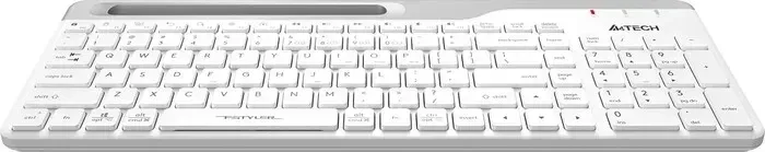 Клавиатура проводная A4Tech бес Fstyler FBK25 white/grey (USB, BT/Radio, slim, multimedia) (FBK25 WHITE)