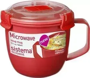 Кружка Sistema суповая Microwave 0.565л (1142)