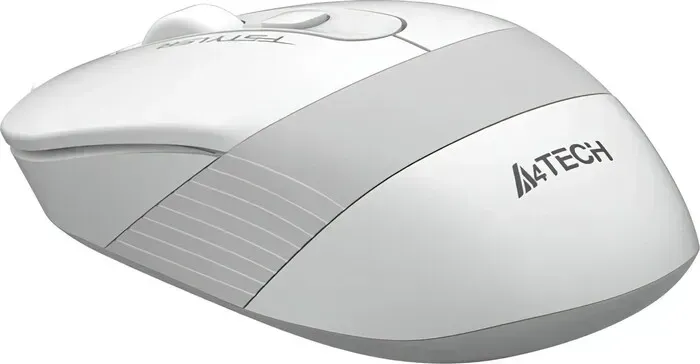 Мышь проводная A4Tech бес Fstyler FG10S white/grey (USB, оптическая, 2000dpi, 3but, silent) (FG10S WHITE)