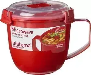 Кружка Sistema суповая Microwave 0.9 л (1141)
