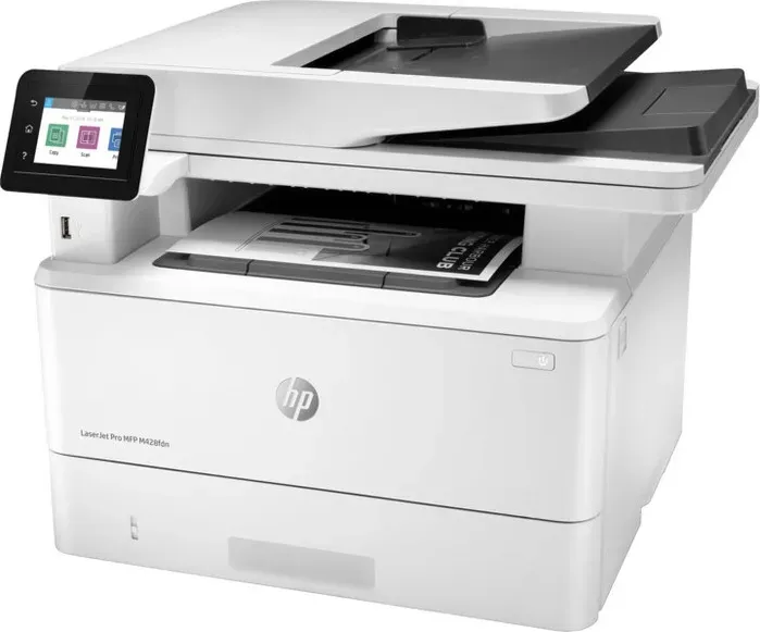 МФУ HP лазерное LaserJet Pro M428fdn (A4, принтер/сканер/копир/факс, 1200dpi, 38ppm, 512Mb, DADF50, Duplex, Lan, USB) (W1A29A_10K)