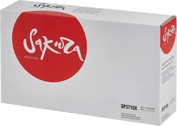 Картридж Sakura SP3710X для Ricoh, черный, 7000 к.