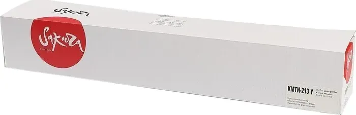Картридж Sakura KMTN-213Y (A0D7252) для Konica Minolta, желтый, 19000 к.