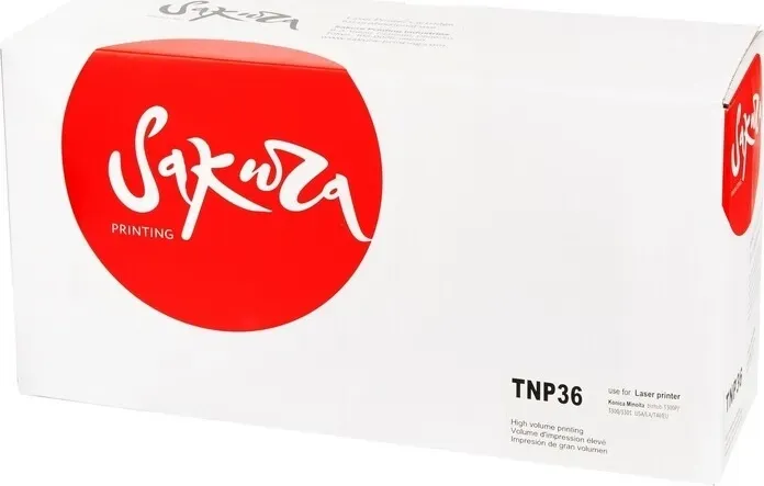 Картридж Sakura TNP36 (A63V00H) для Konica Minolta, черный, 10000 к.