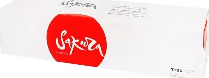 Картридж Sakura TK5215K (1T02R60NL0) для Kyocera, черный, 20000 к.