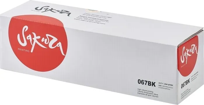 Картридж Sakura 067BK (5102C002 ) для Canon i-SENSYS LBP631/LBP633/MF651/MF655/MF657, черный, 1400 к