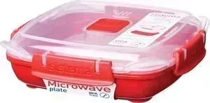 Контейнер Sistema для хранения прямоугольный низкий Microwave 0.44 л (1104)