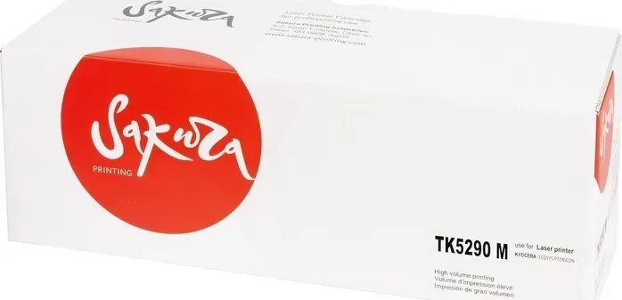 Картридж Sakura TK5290M (1T02TXBNL0) для Konica Minolta, пурпурный, 13000 к.
