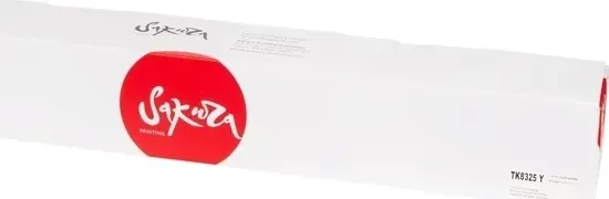 Картридж Sakura TK8325Y (1T02NPANL0) для Kyocera, желтый, 12000 к.