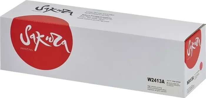 Картридж Sakura W2413A (216A) для HP, пурпурный, 850 к.