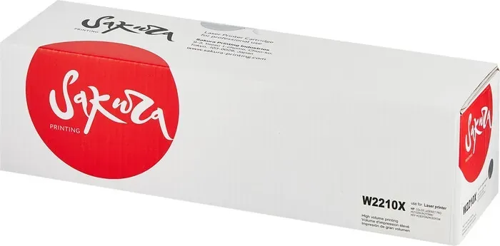 Картридж Sakura W2210X (207X) для HP, черный, 3150 к.