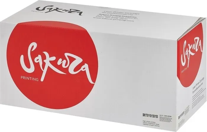 Фотобарабан Sakura DK170/110/130/150 для Kyocera Mita, черный, 100000 к.