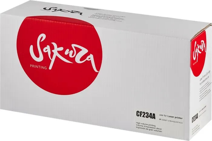 Фотобарабан Sakura CF234A (34A) для HP, черный, 9200 к.