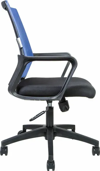 Кресло офисное НОРДEN Бит LB 815B-AF01-T09 черный пластик / синяя сетка / черная ткань NORDEN LB / /